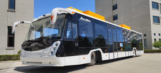 Xinfa voller elektrischer Achsabstand des Flughafen-Passagier-Bus-7200mm